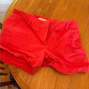 LOFT Women's Red Shorts